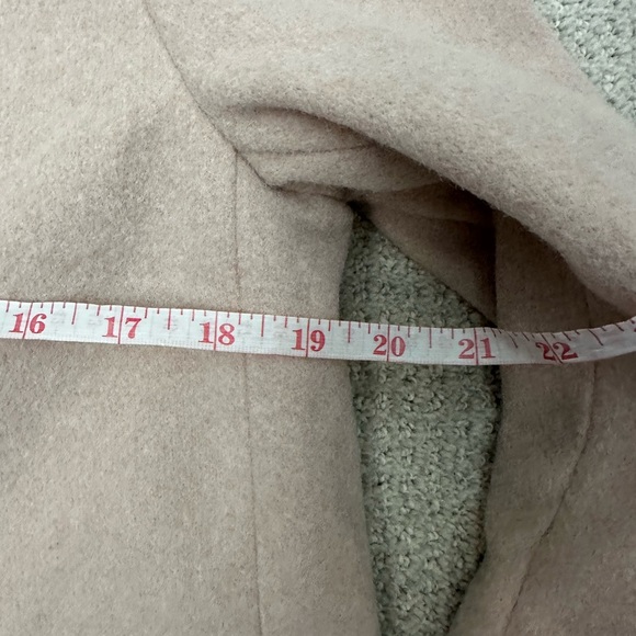 New Look Pale Pink longline jacket Size 10 - Picture 6 of 9